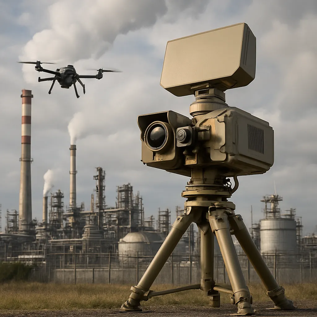 Systemy antydronowe w ochronie infrastruktury krytycznej