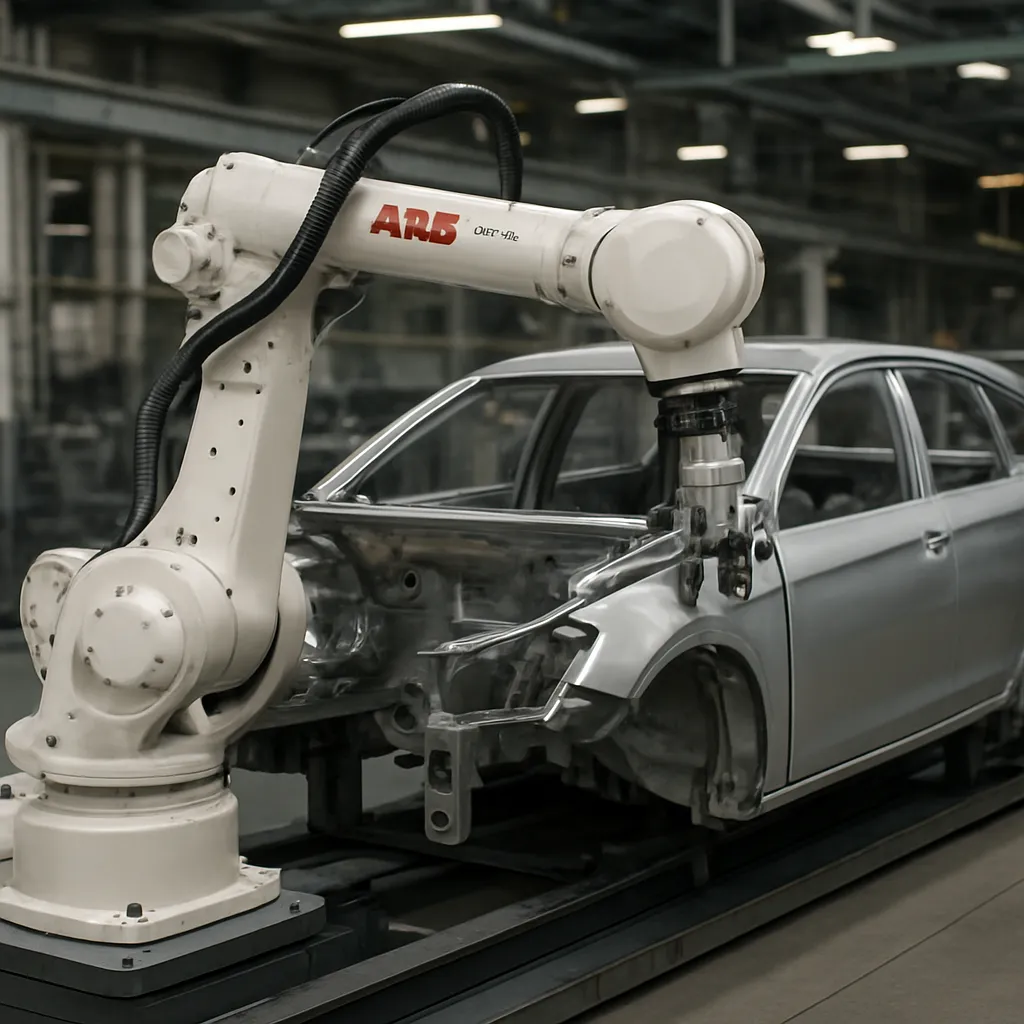 IRB 2400 – ABB – przemysł motoryzacyjny – robot