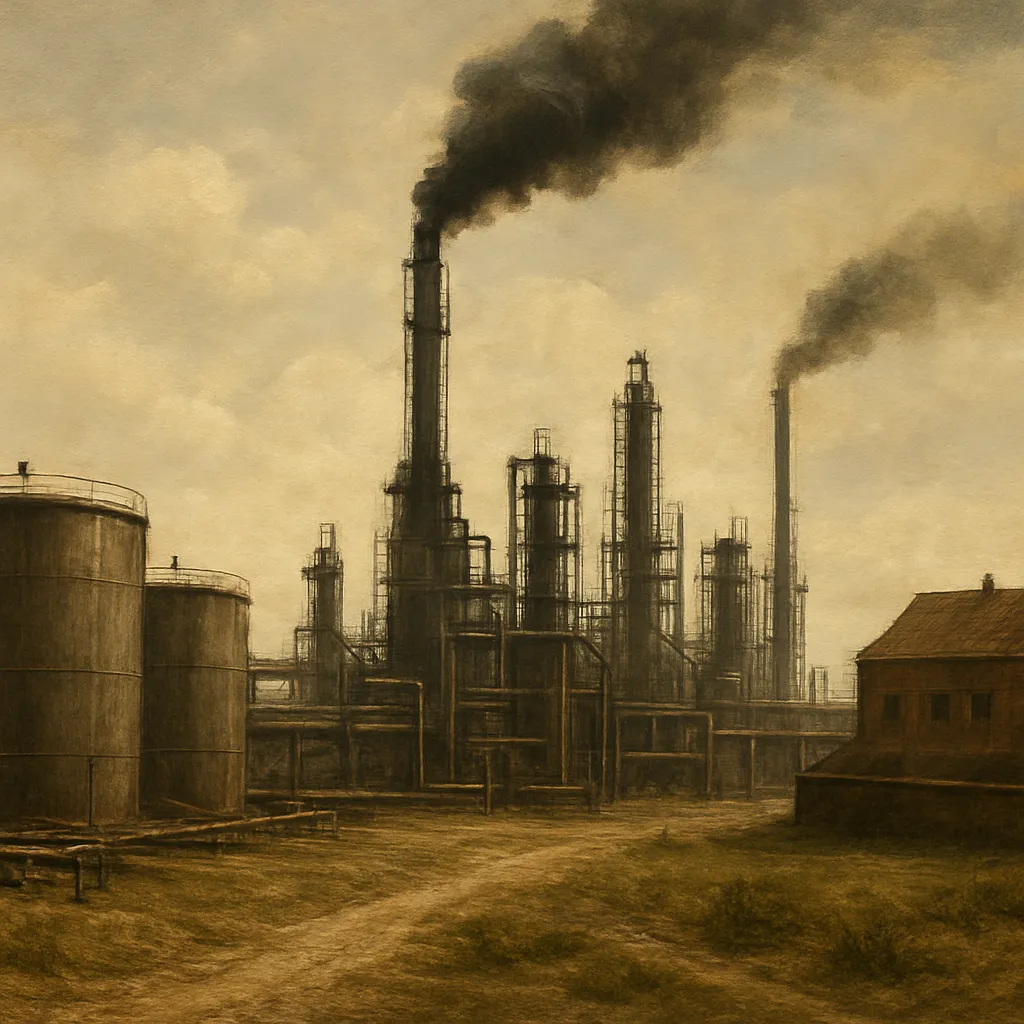 Pierwsze rafinerie na świecie