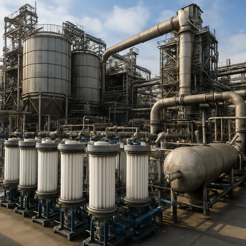 Największe fabryki filtrów przemysłowych