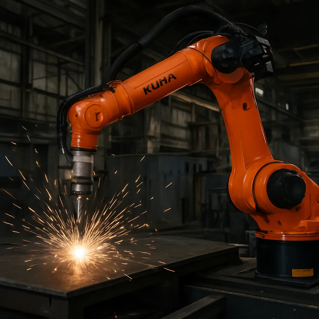 KR IONTEC – KUKA – przemysł metalowy – robot