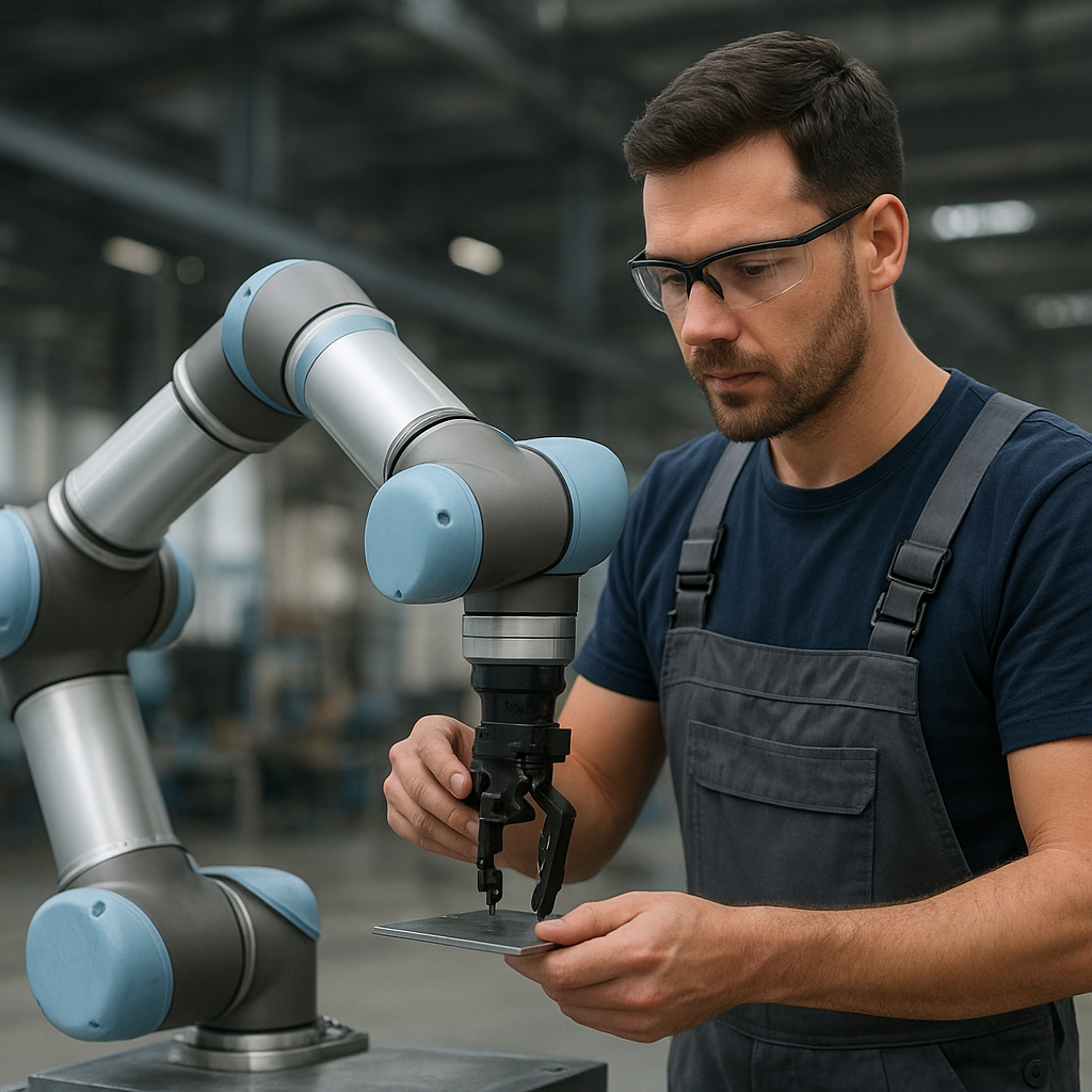 Nowe kierunki automatyzacji – coboty, czyli roboty współpracujące z człowiekiem