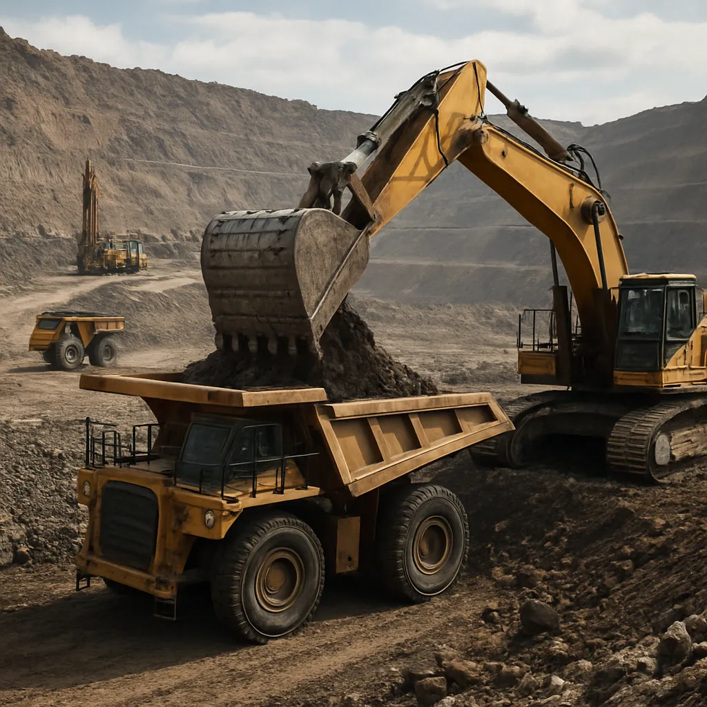 Mechanizacja prac wydobywczych