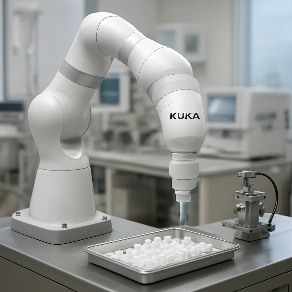 KR LBR iiwa 7 – KUKA – przemysł medyczny – robot