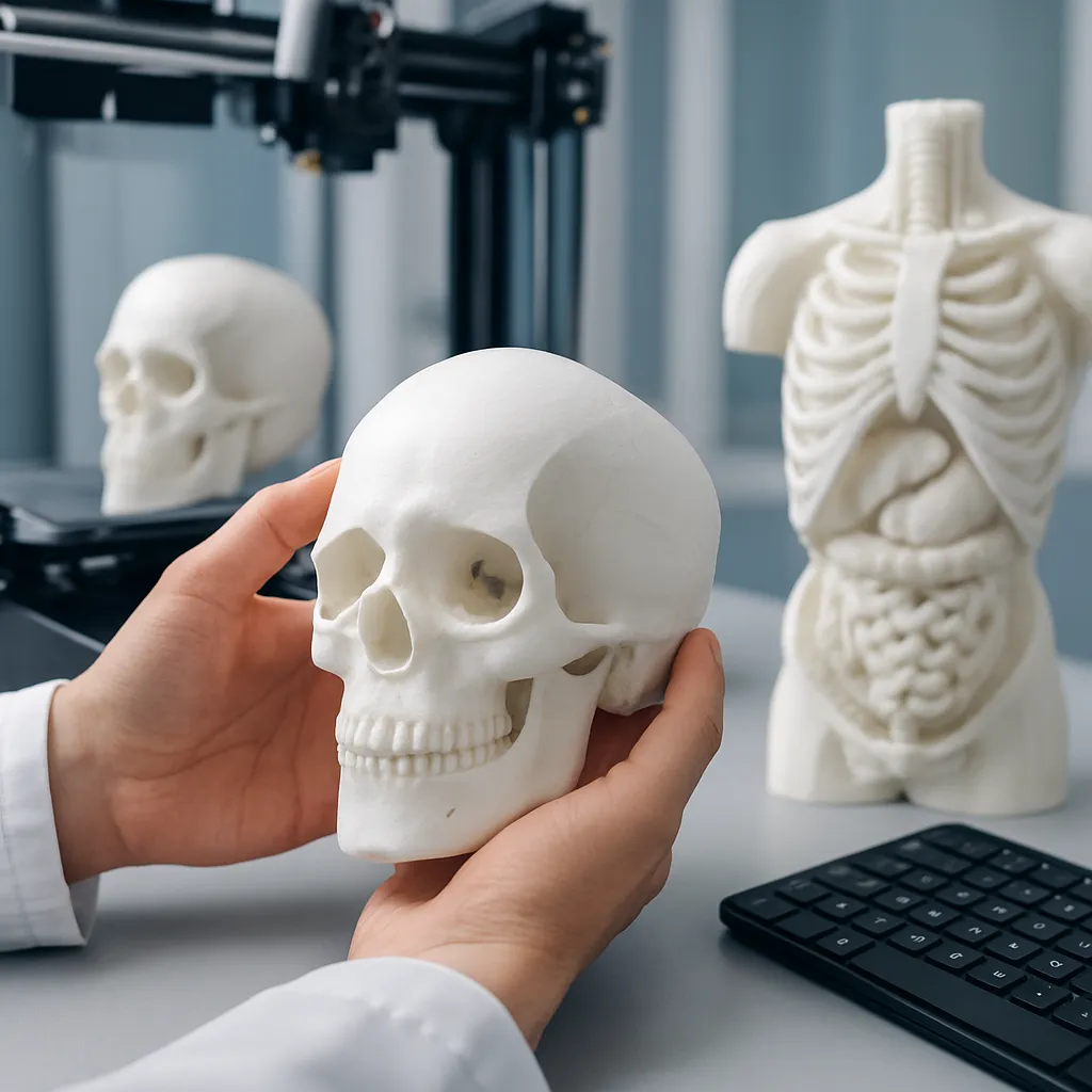 Znaczenie druku addytywnego w tworzeniu modeli anatomicznych