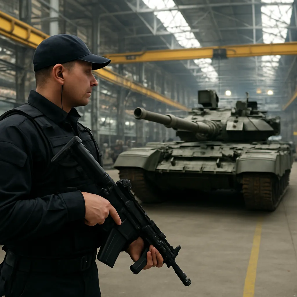 Bezpieczeństwo infrastruktury produkcji militarnej