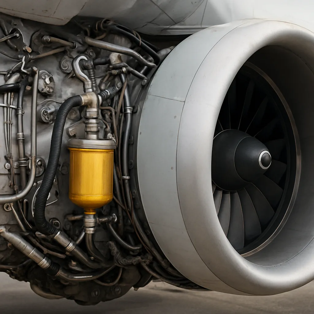 Układy smarowania w silnikach lotniczych