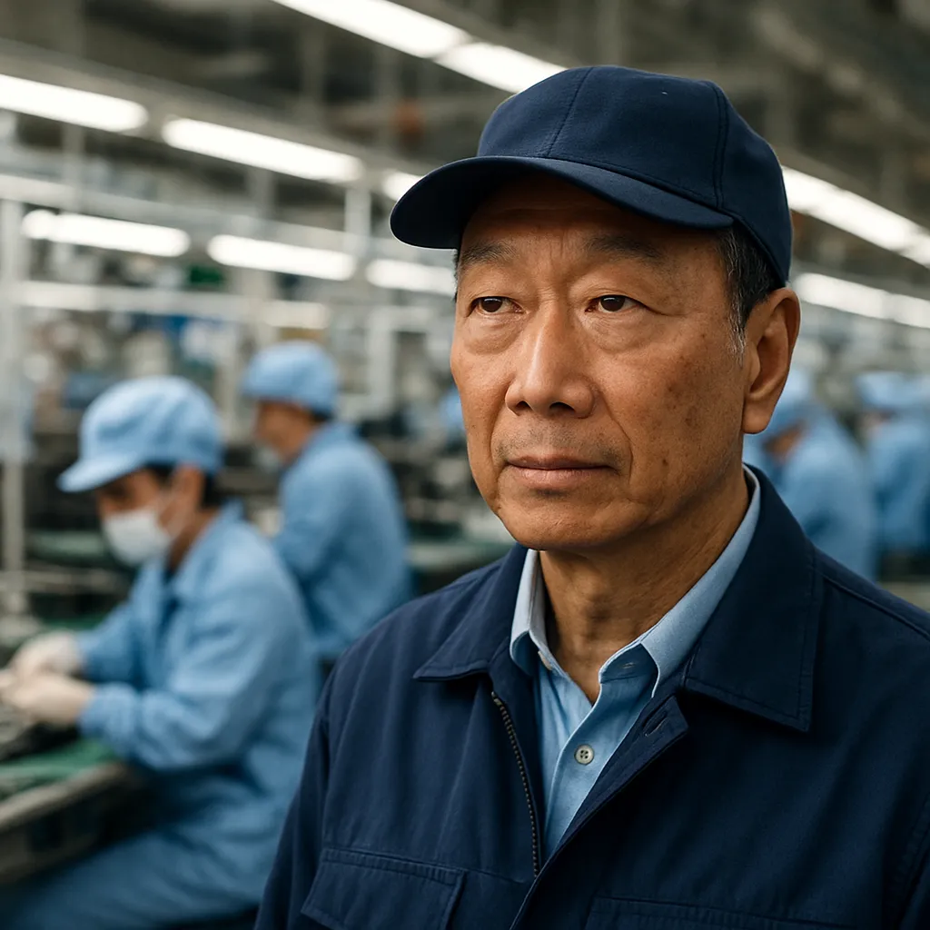 Terry Gou – elektronika i montaż przemysłowy (Foxconn)