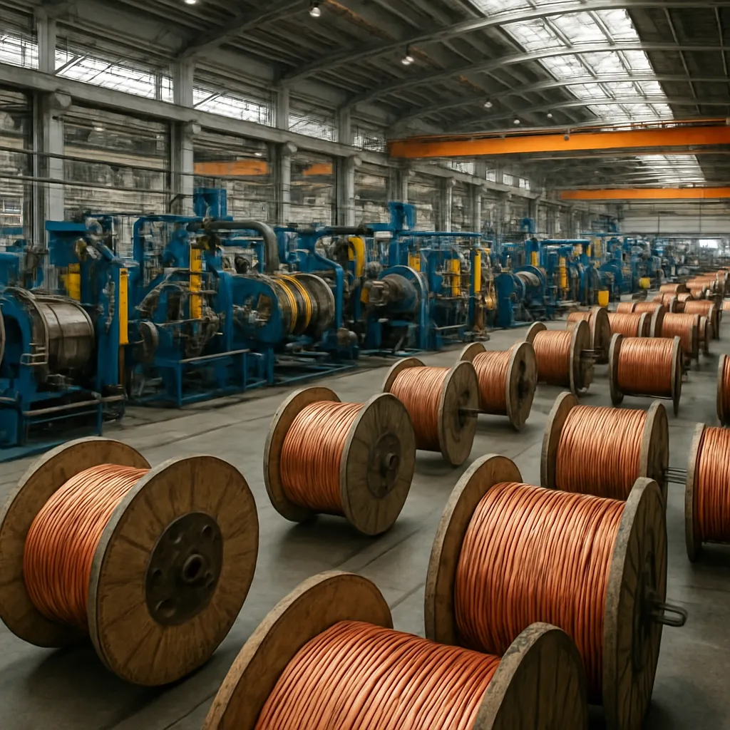 Największe zakłady produkcji kabli energetycznych