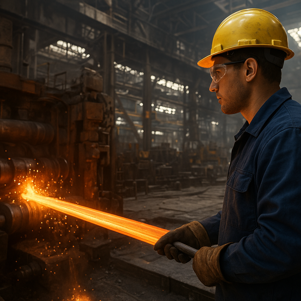 Zatrudnienie w przemyśle stalowym