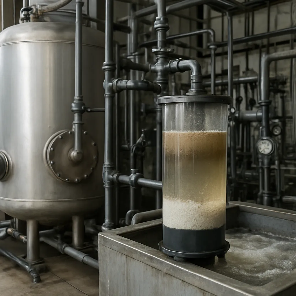 Chemiczne metody oczyszczania wody technologicznej