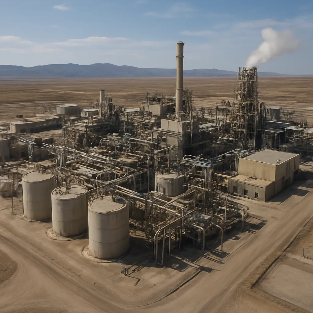 Największe zakłady przerobu uranu