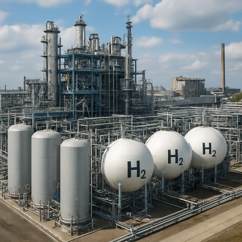 Największe zakłady produkcji wodoru