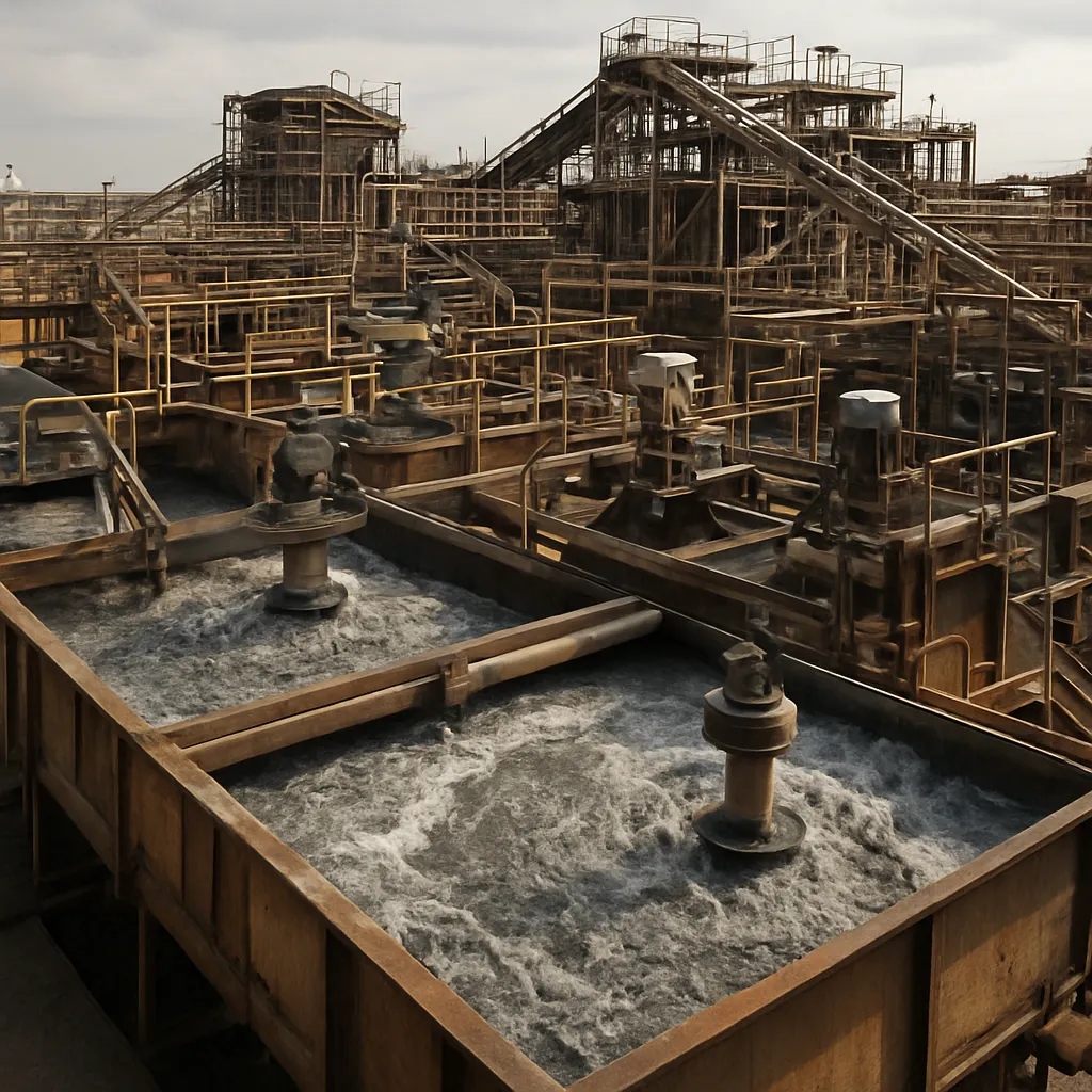 Procesy flotacji w zakładach przeróbczych