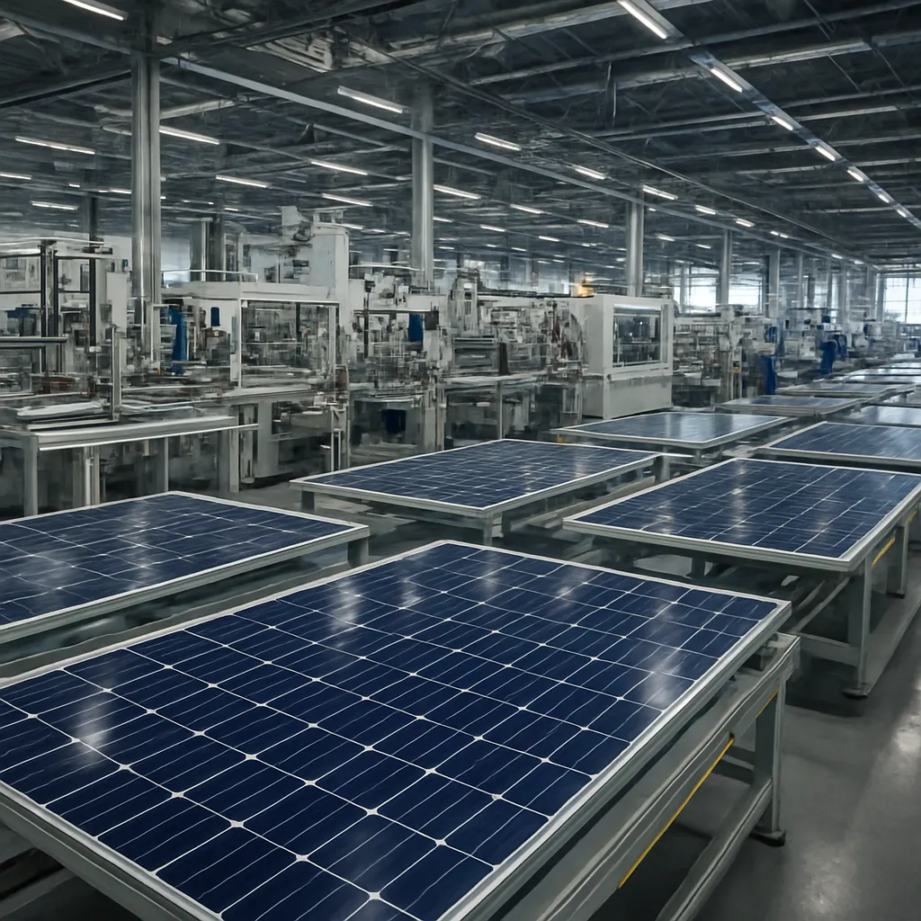 Największe fabryki instalacji fotowoltaicznych