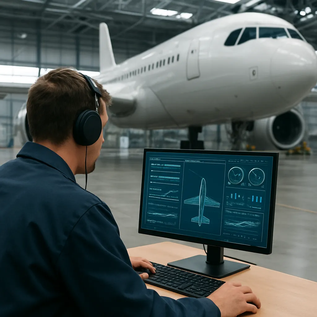 Monitoring stanu technicznego samolotów