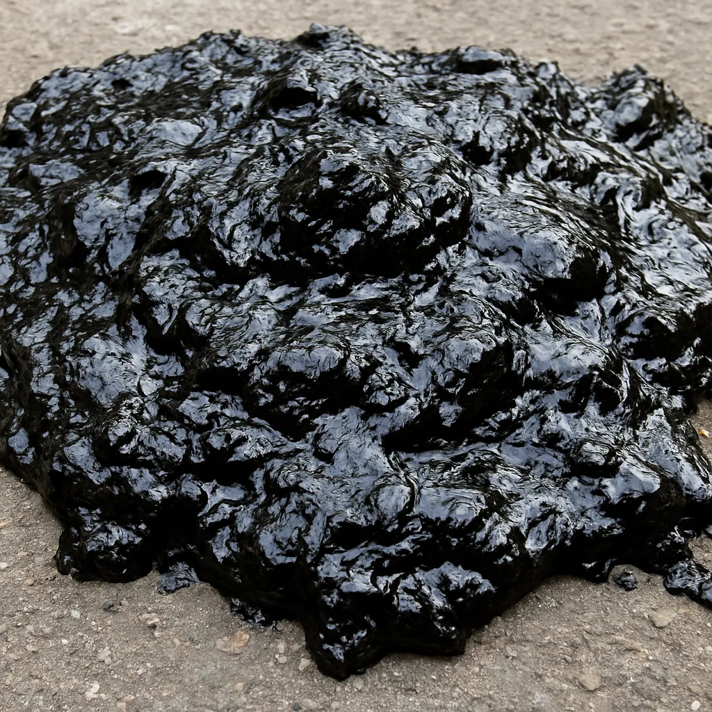 Smoła asfaltowa – materiał bitumiczny – zastosowanie w przemyśle