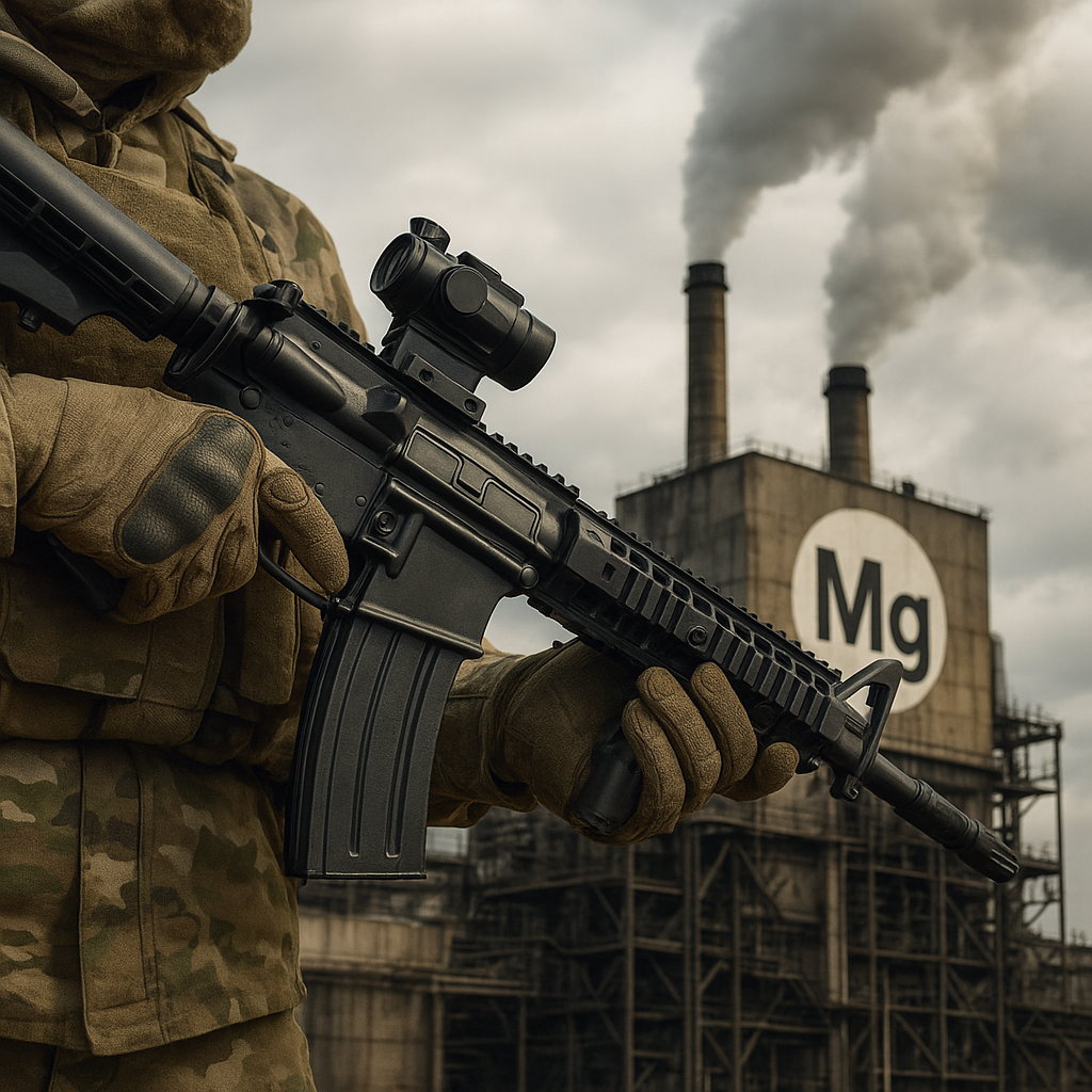 Stop magnezu w konstrukcji lekkiego uzbrojenia