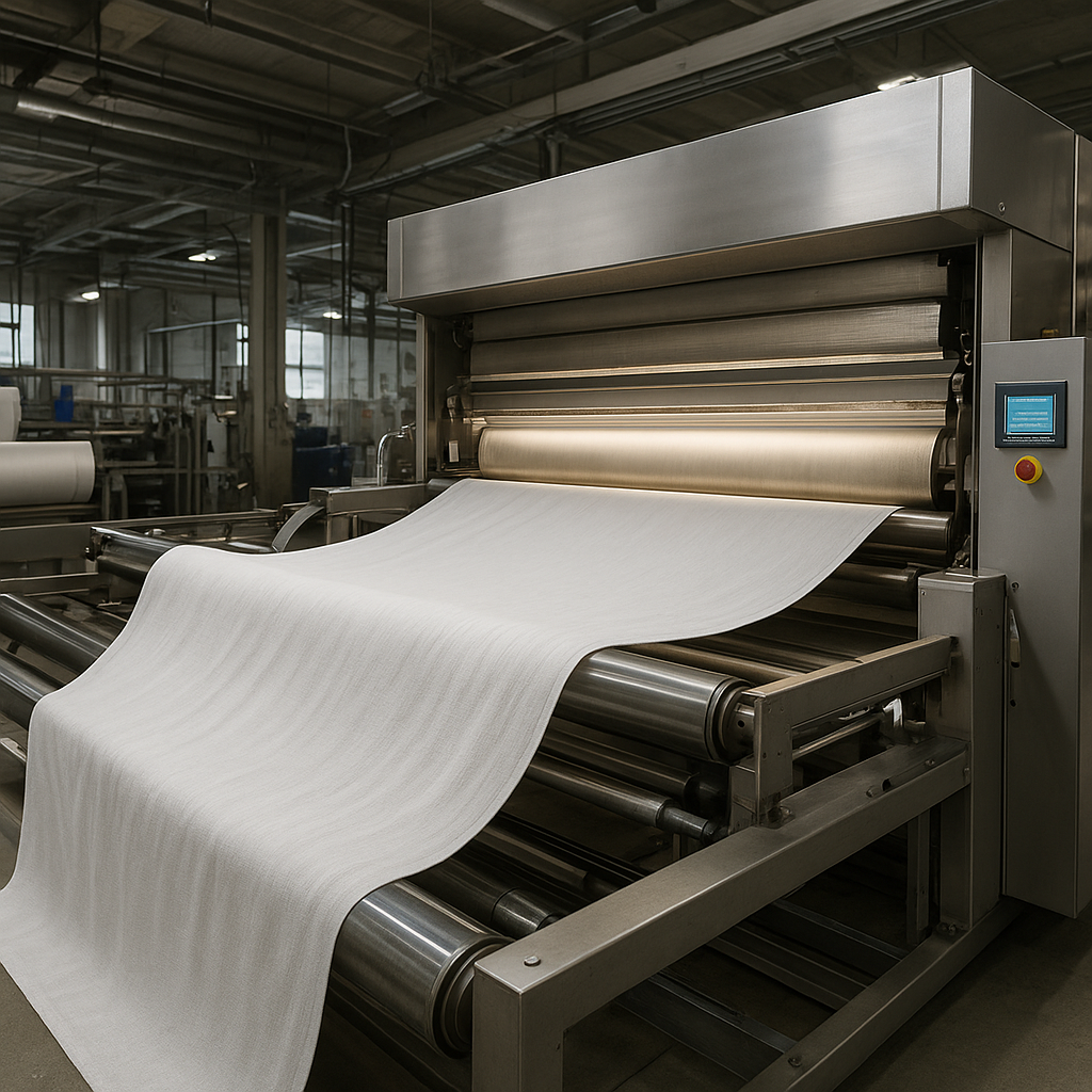 Nowoczesne suszarki do wykańczania tkanin