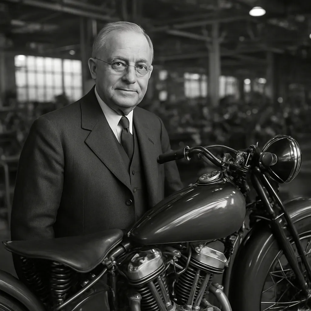 William Harley – motocyklowy przemysł maszynowy