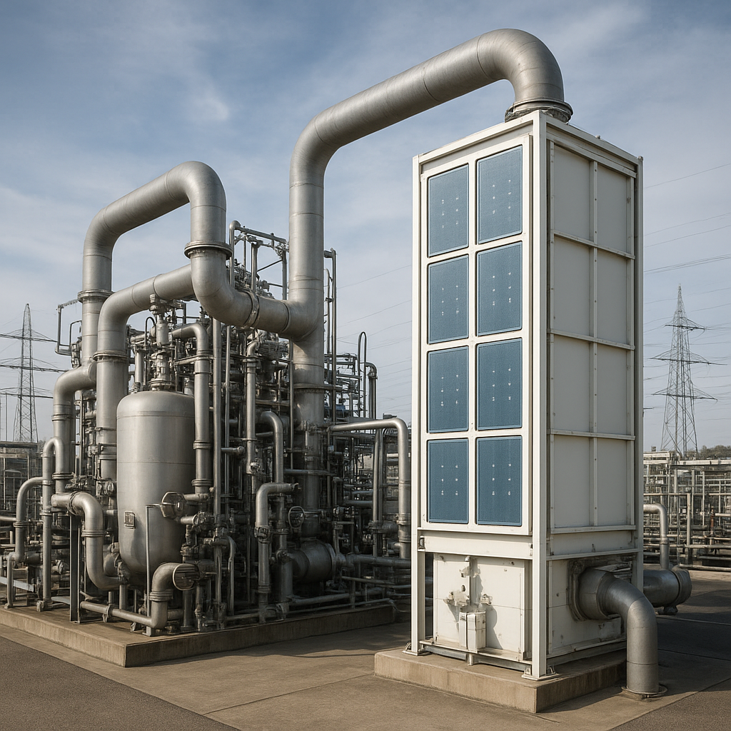 Zintegrowane elektrolizery w produkcji zielonego wodoru