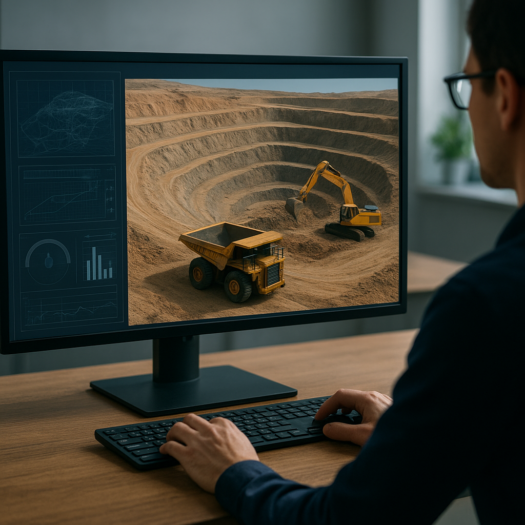 Komputerowe modelowanie procesów wydobycia