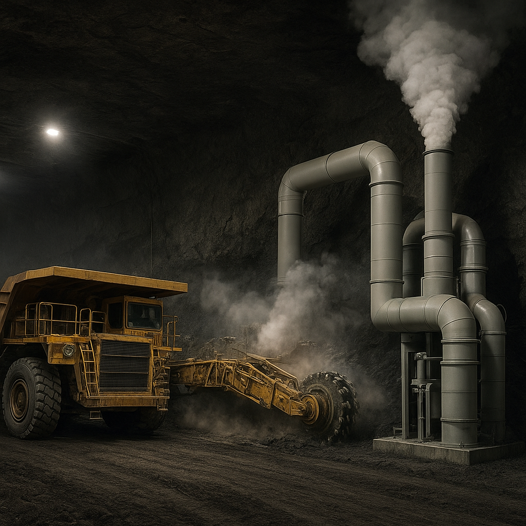 Technologie redukcji emisji w kopalniach