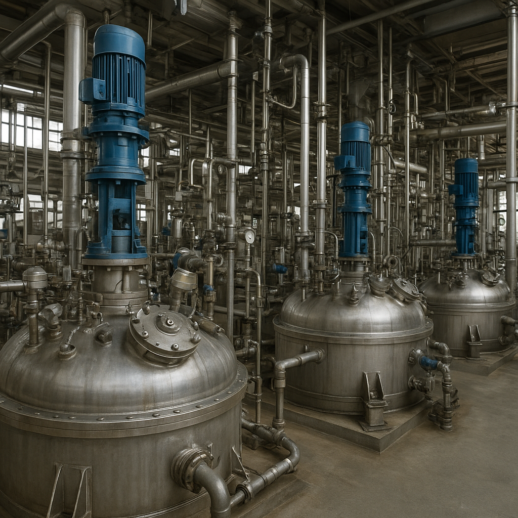 Reaktory chemiczne w produkcji włókien sztucznych