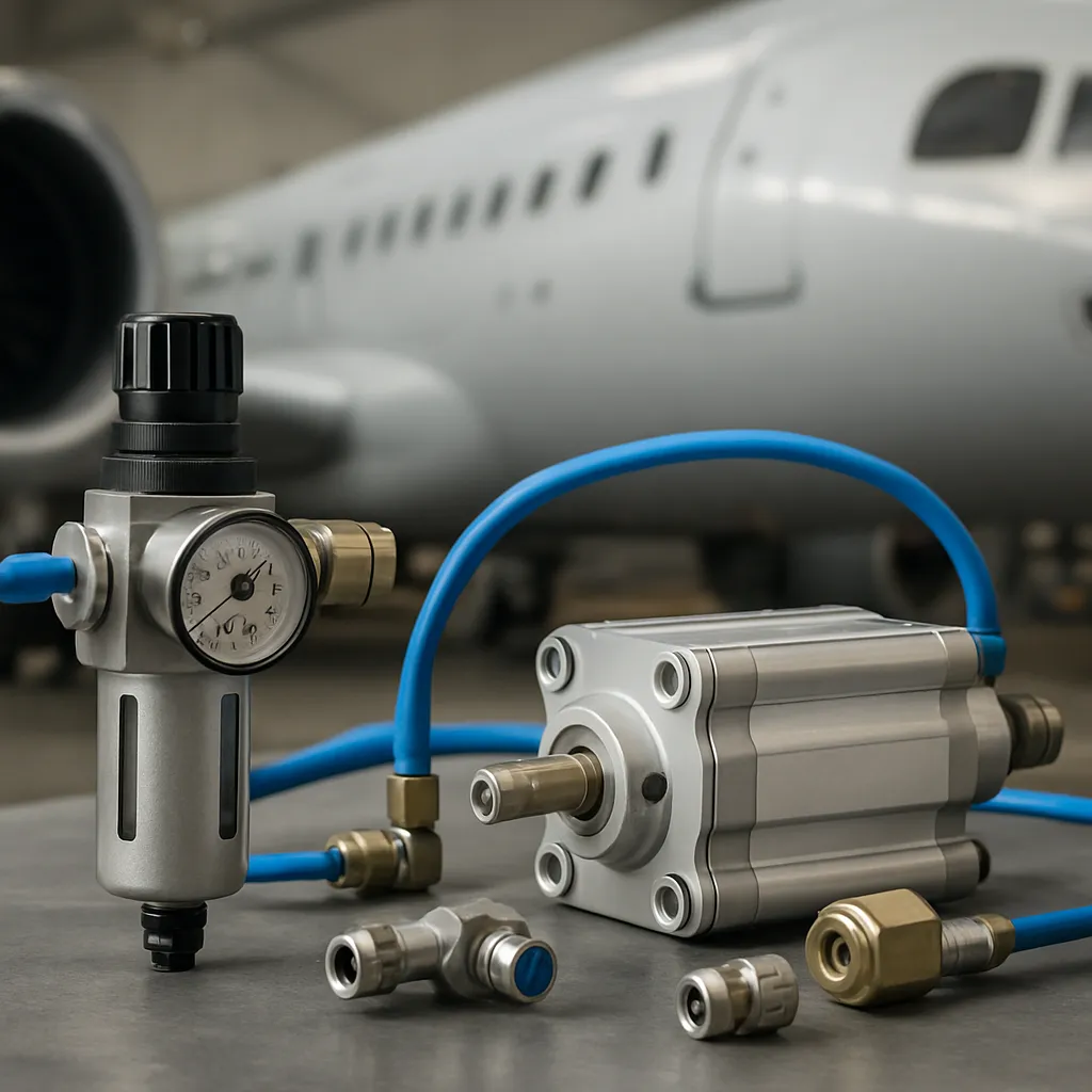Elementy pneumatyczne w konstrukcjach samolotów