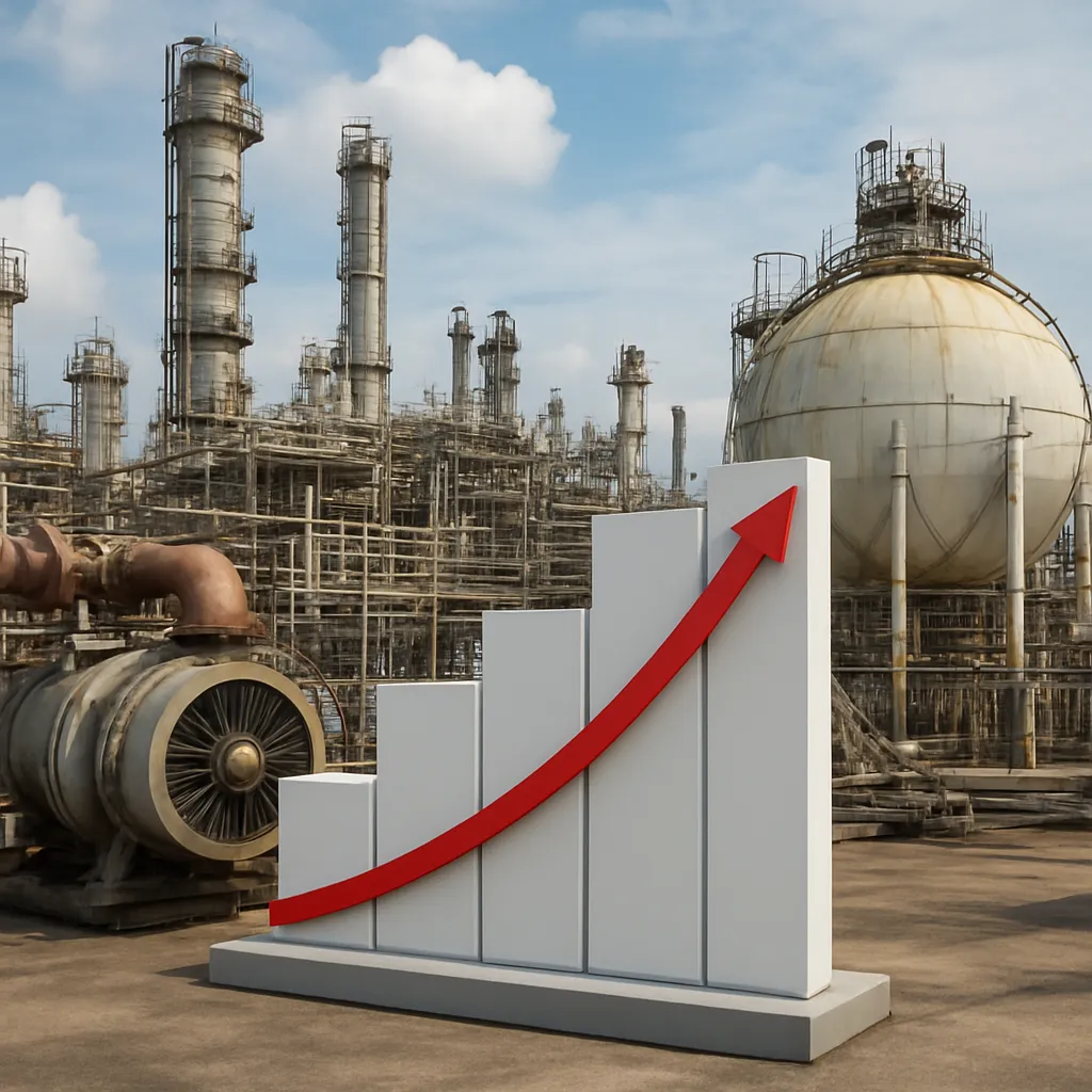 Zużycie energii w przemyśle petrochemicznym