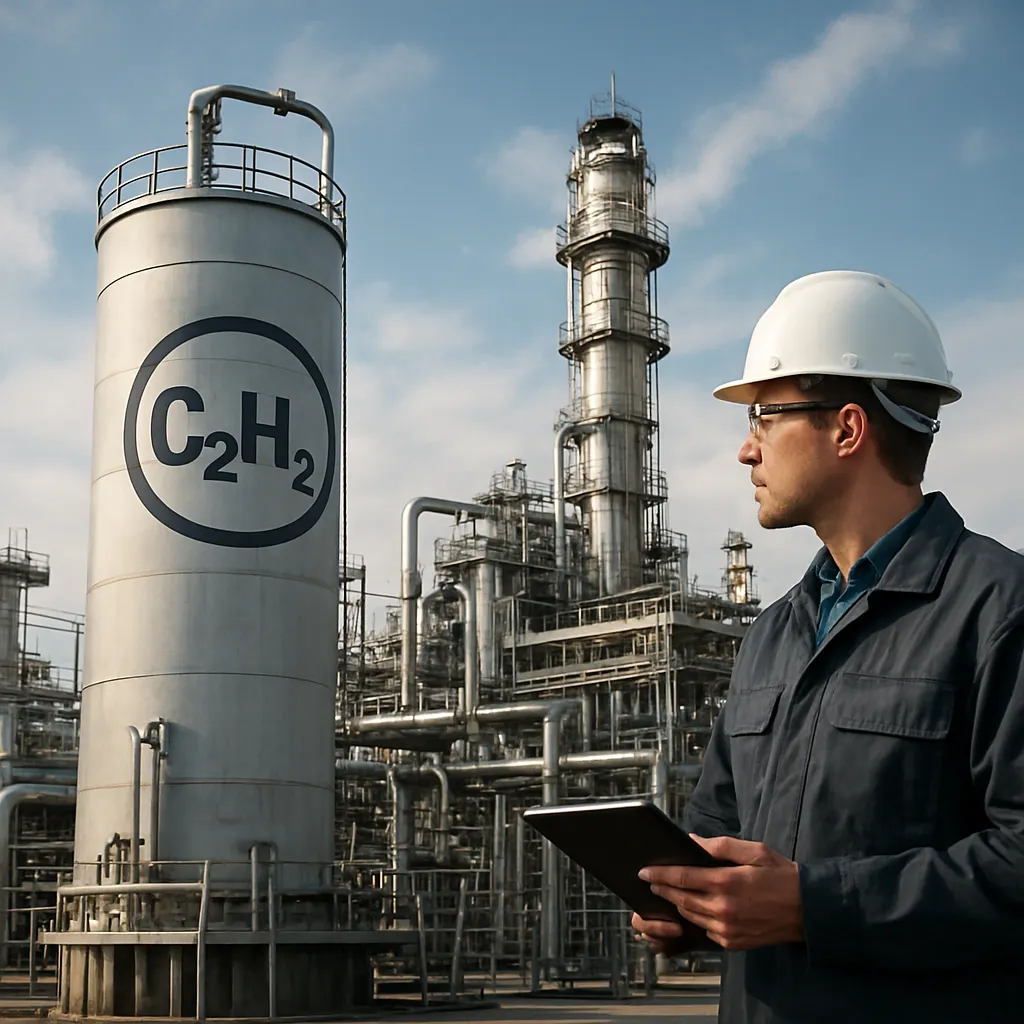 Rozwój technologii produkcji acetylenu