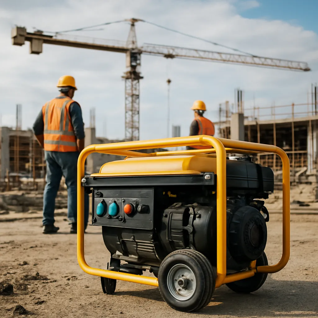 Agregaty prądotwórcze dla branży budowlanej