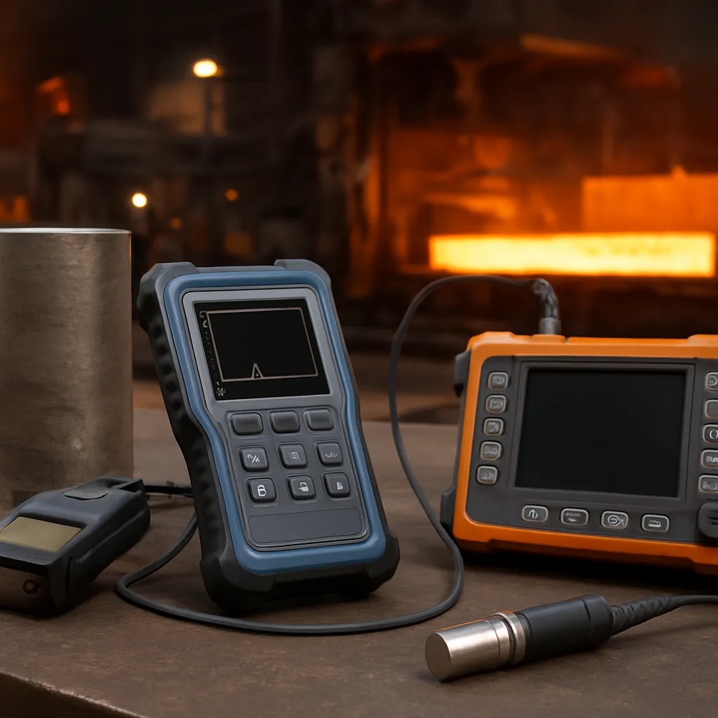 Sprzęt do badań nieniszczących w hutnictwie