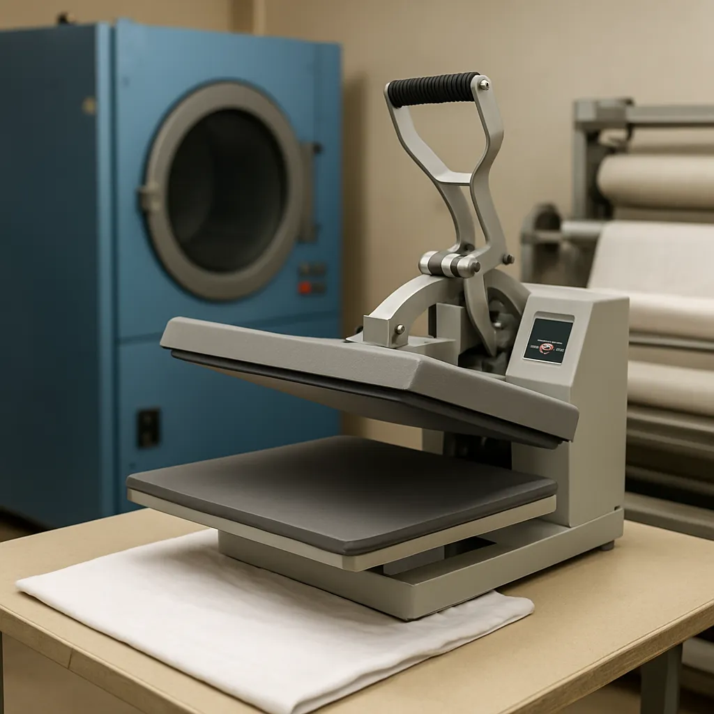 Urządzenia do termicznego utrwalania tkanin