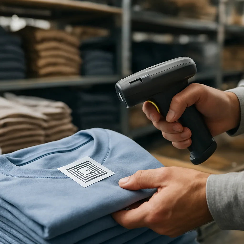 Inteligentne etykiety RFID w logistyce tekstylnej