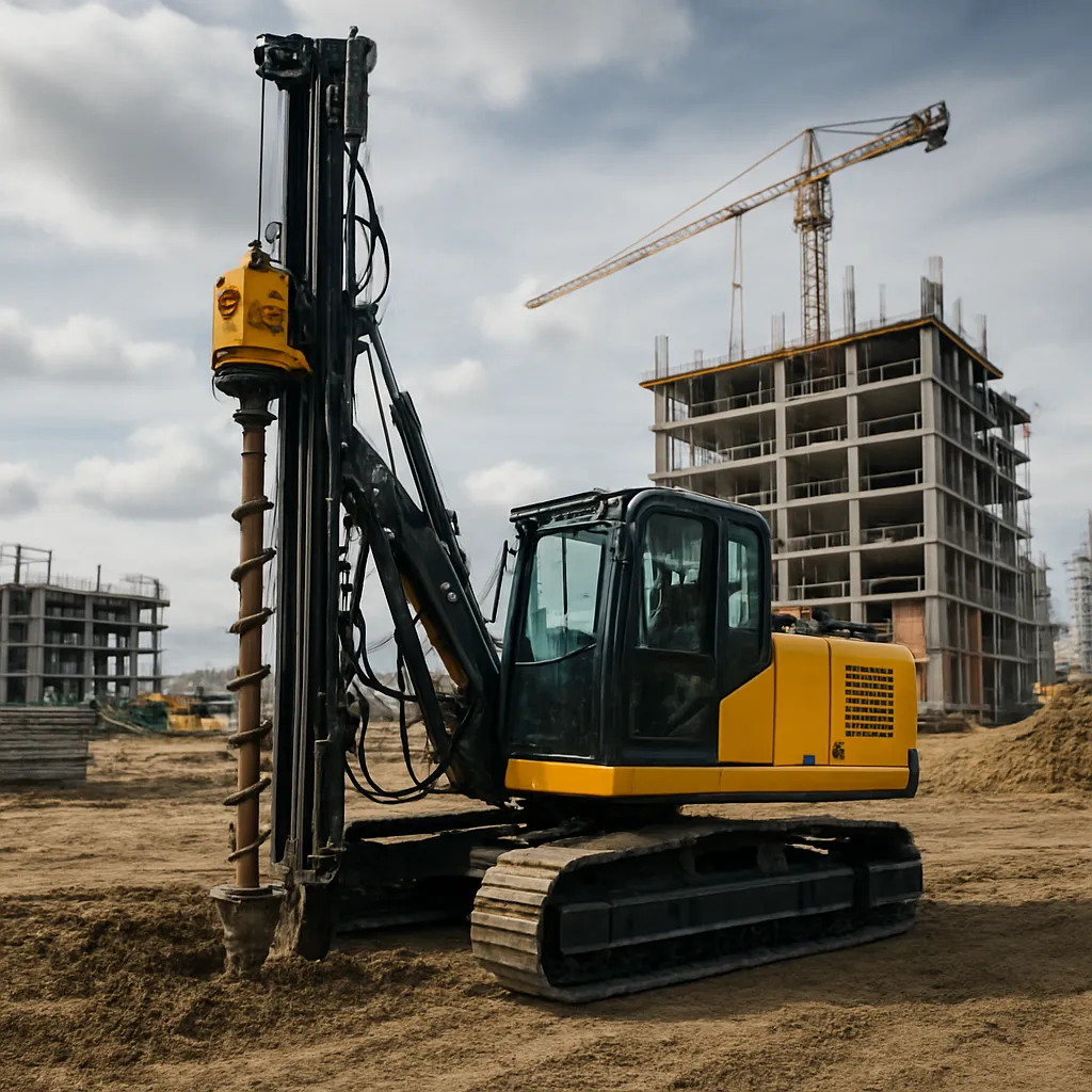 Nowoczesne wiertnice do mikropali