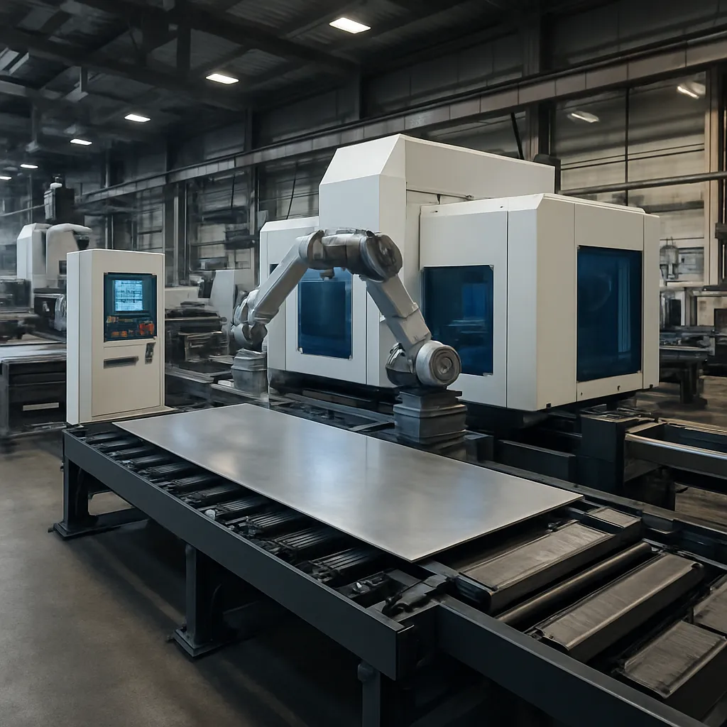 Nowoczesne linie technologiczne do obróbki metalu