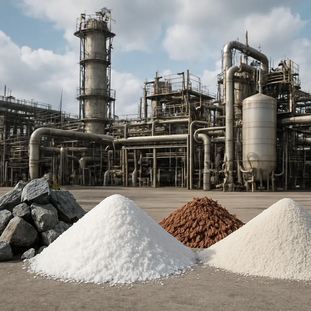 Surowce nieorganiczne w przemyśle ciężkim