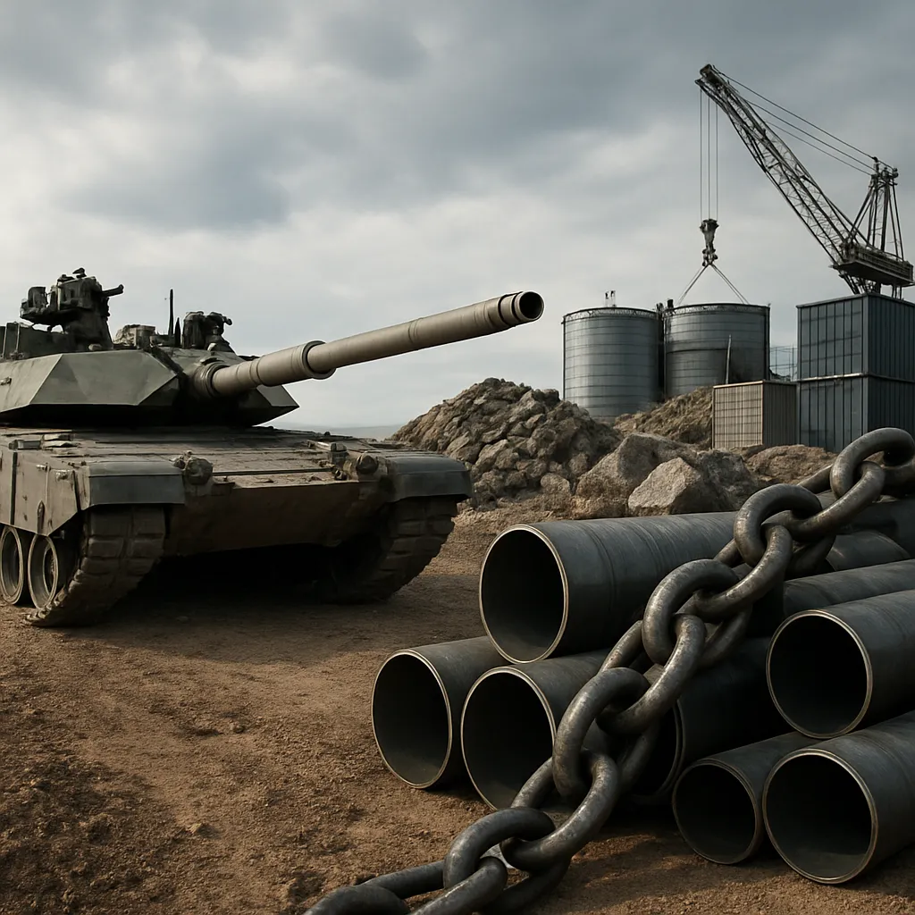 Przemysł zbrojeniowy a łańcuchy dostaw surowców krytycznych