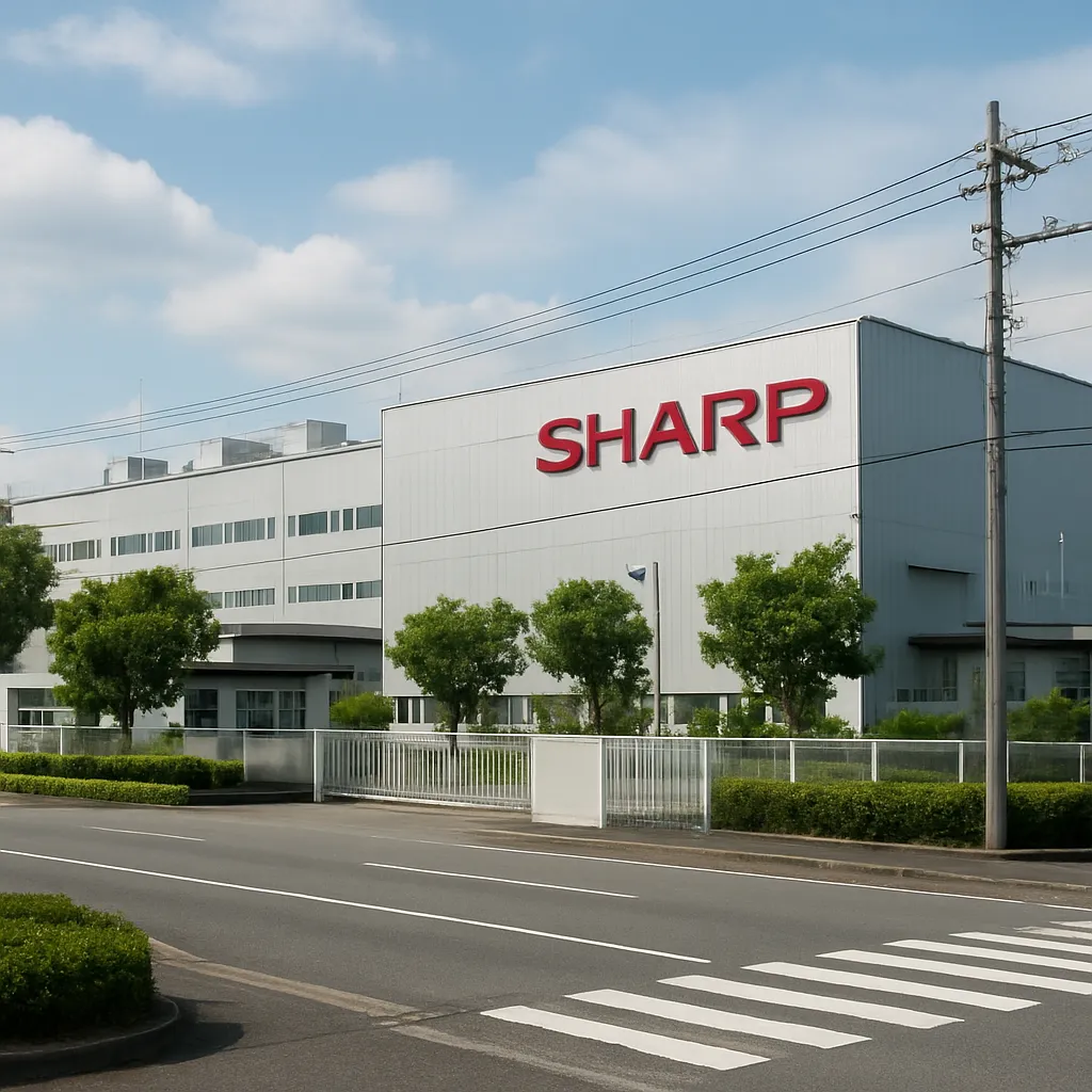 Sharp Manufacturing Plant – Sakai – Japonia