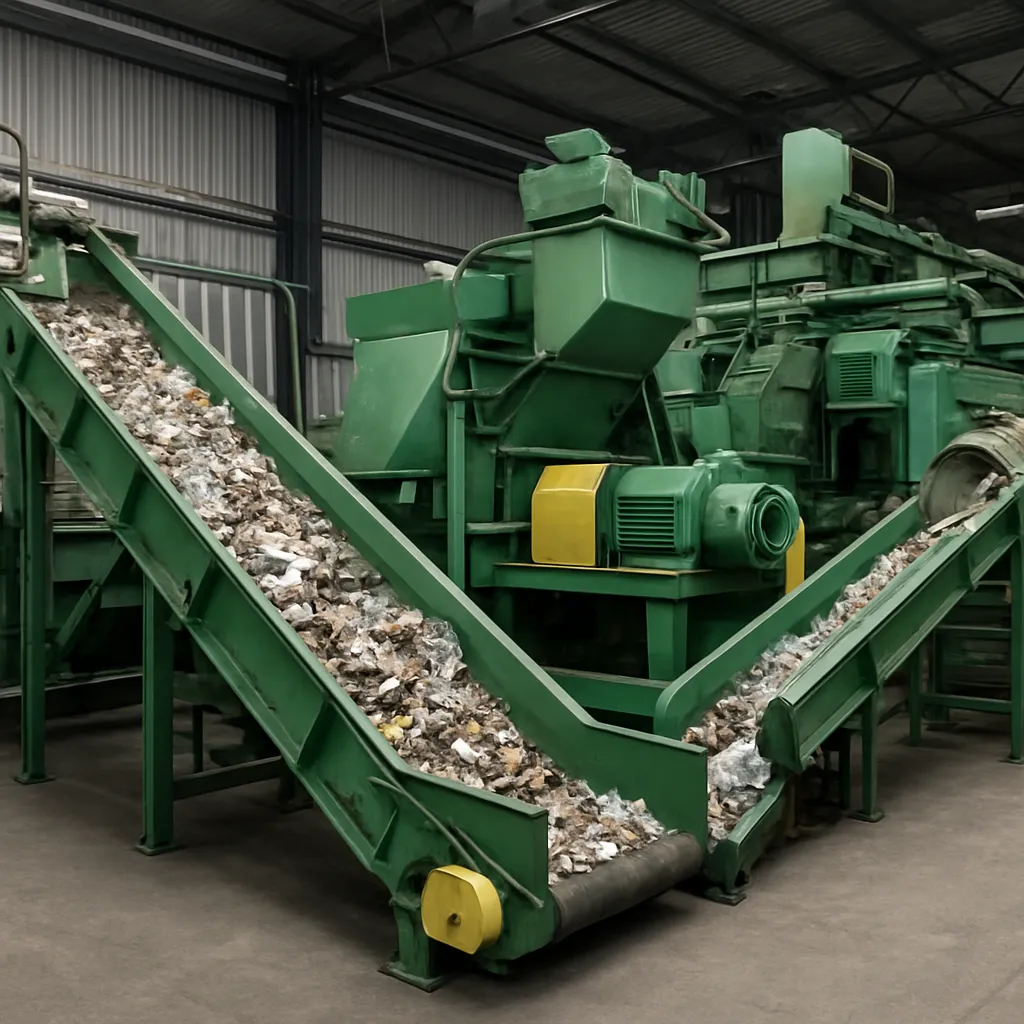 Maszyny do recyklingu surowców przemysłowych