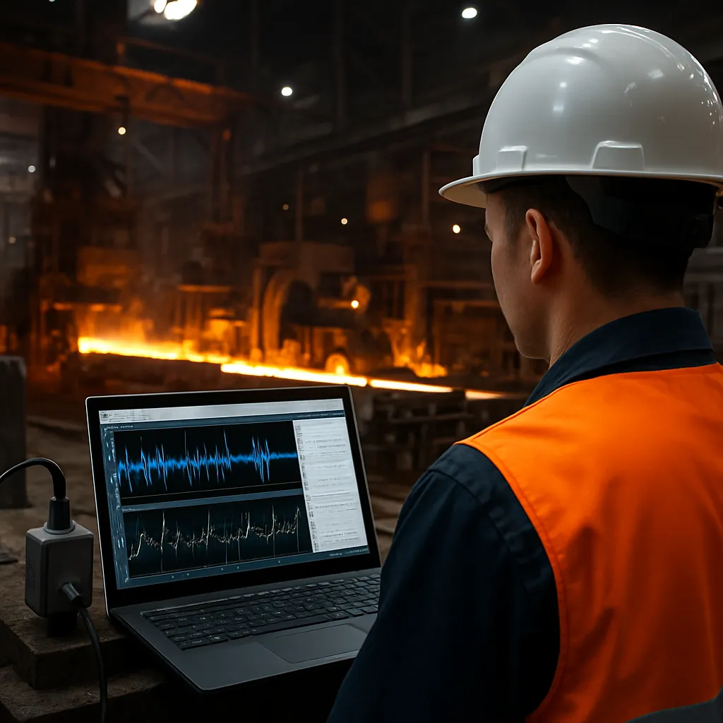 Systemy monitoringu drgań w zakładach hutniczych