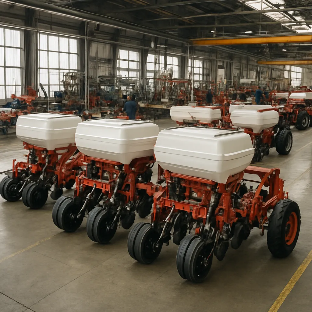 Największe zakłady produkcji siewników