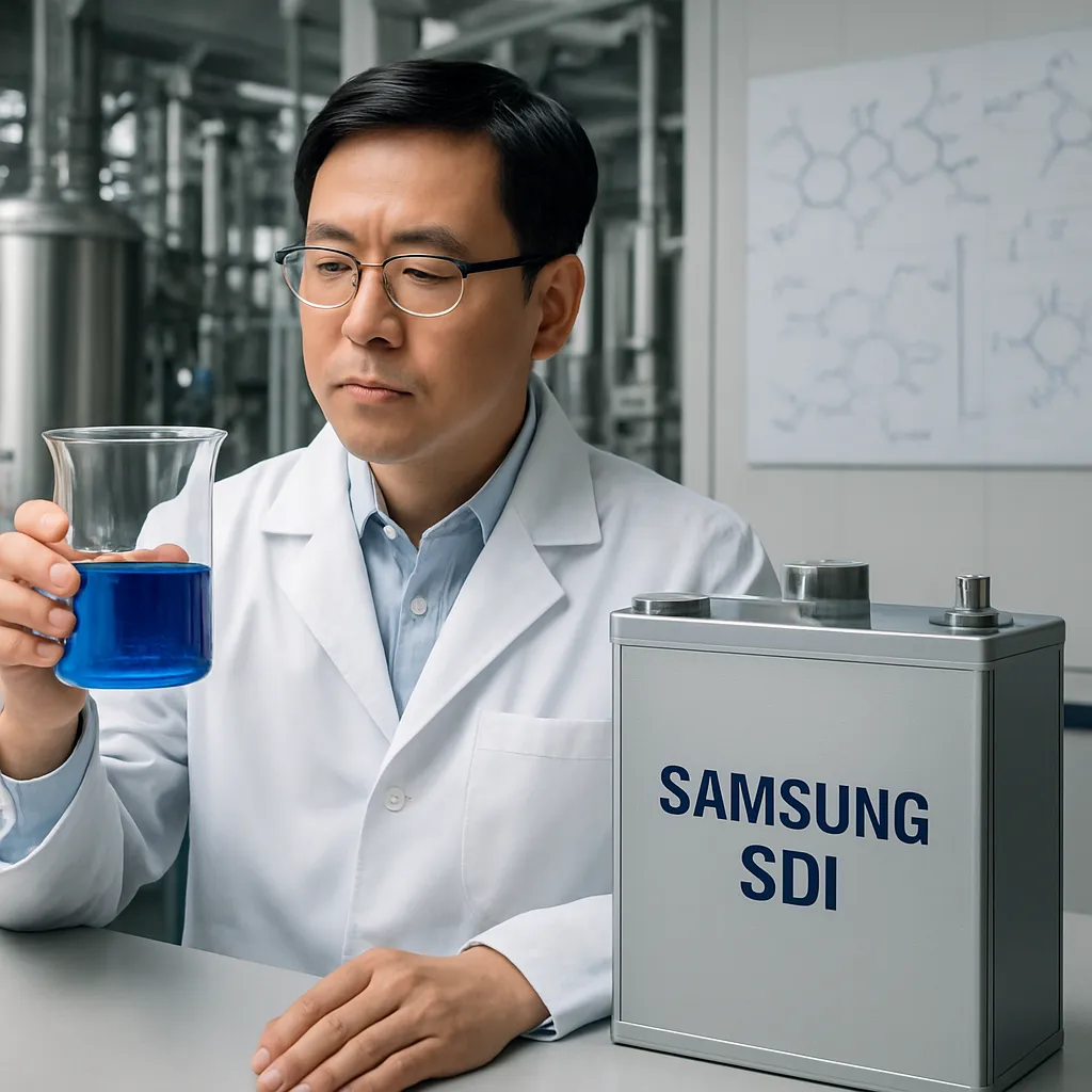 Historia firmy Samsung SDI – chemia przemysłowa, akumulatory
