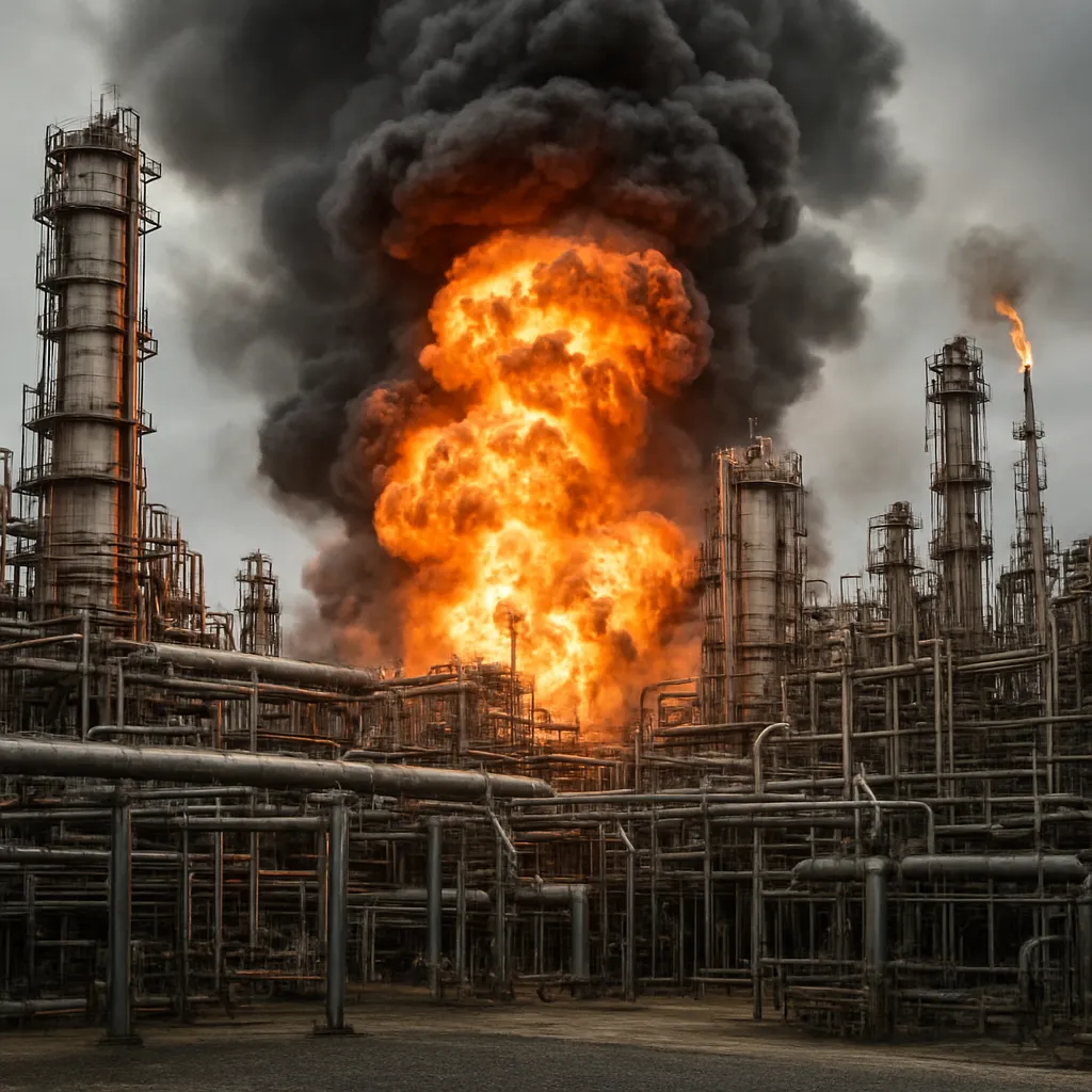 Awaryjność instalacji petrochemicznych