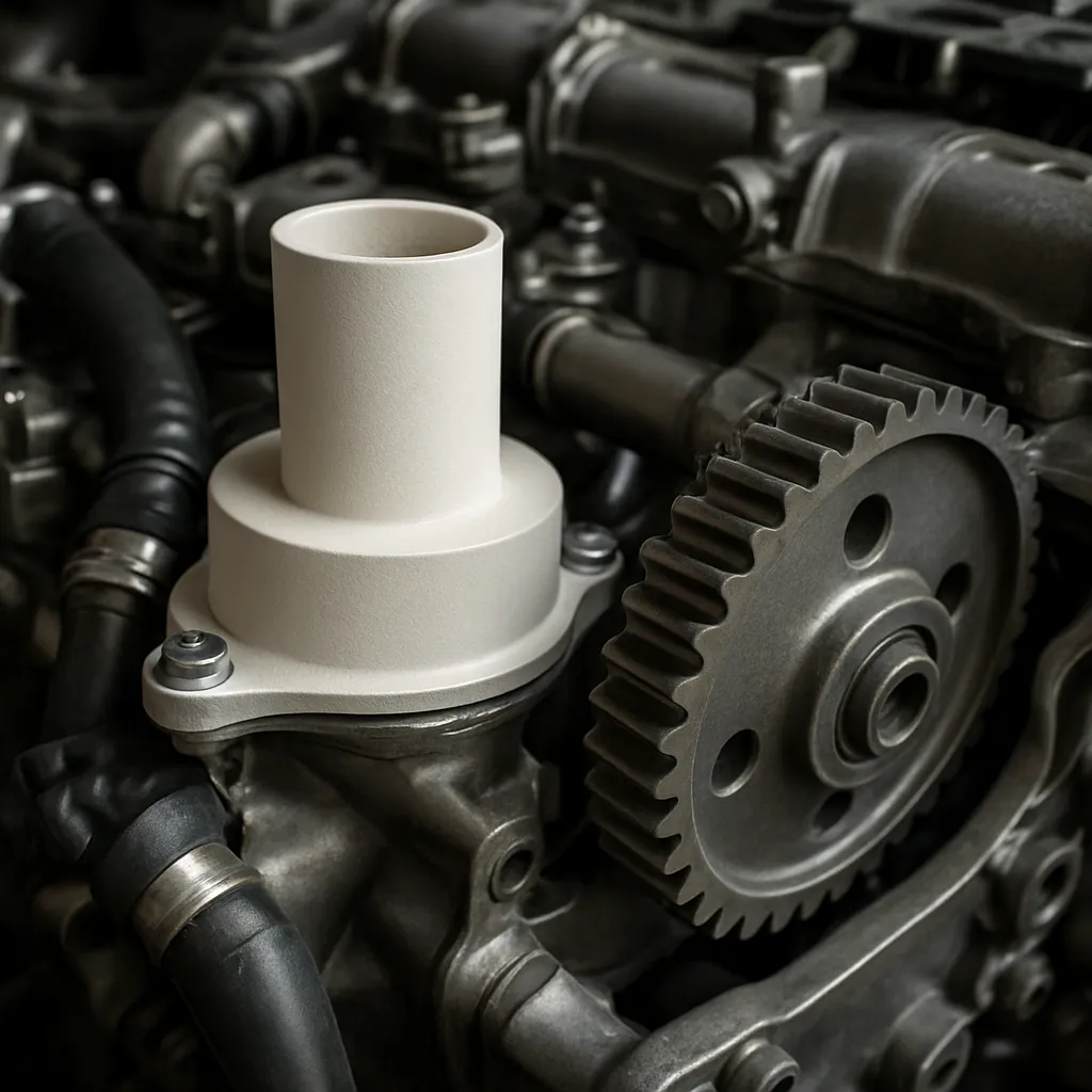 Rola ceramiki technicznej w elementach silnika