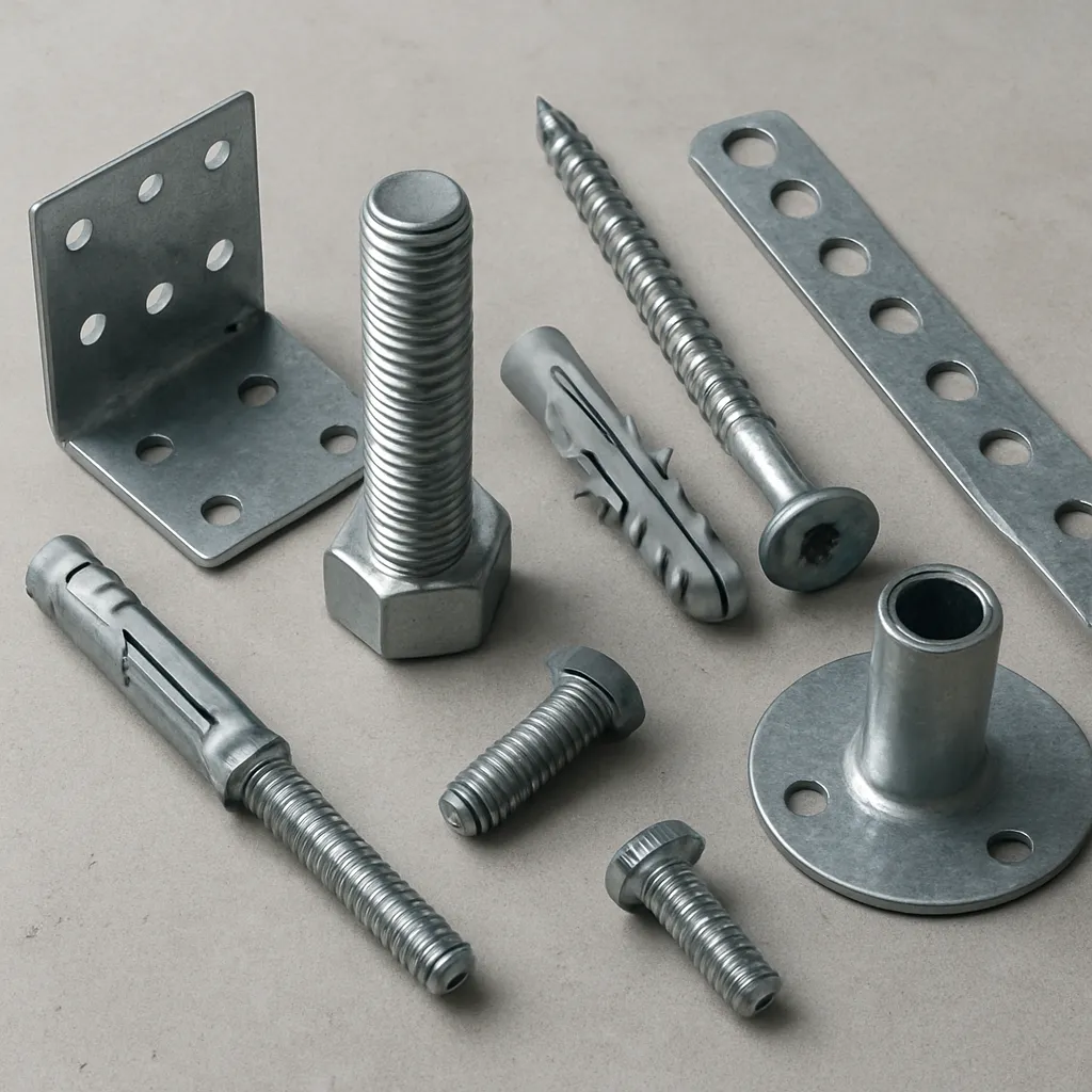 Systemy mocowań i łączniki budowlane