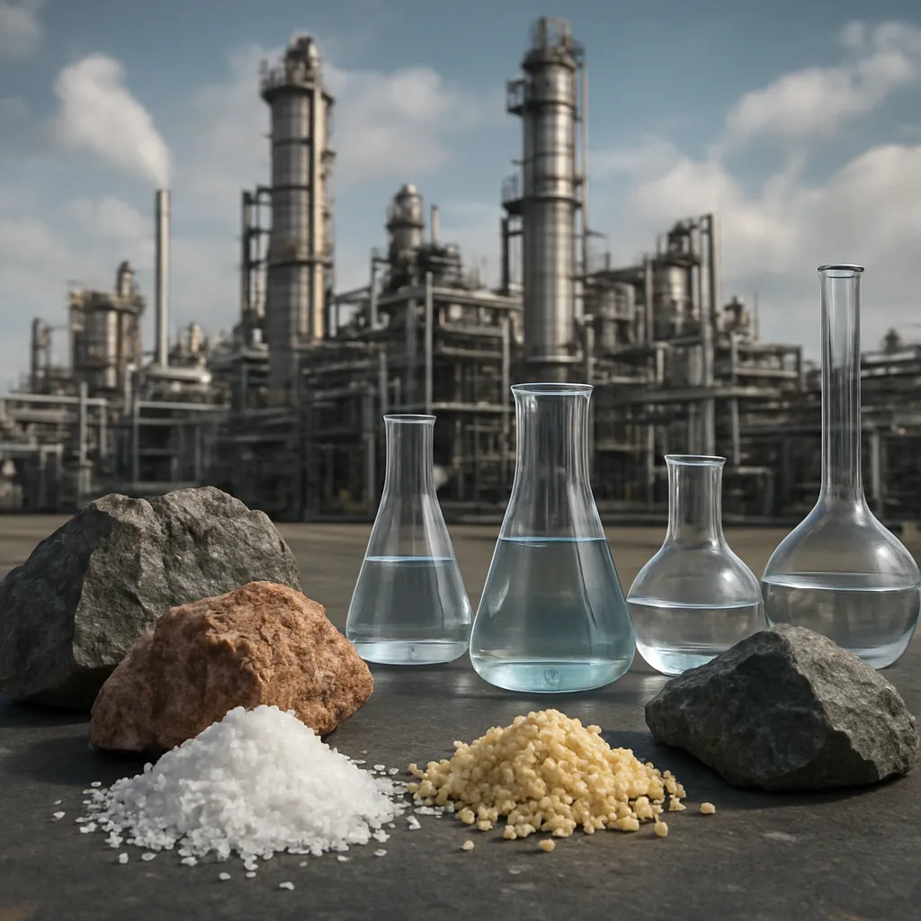 Surowce mineralne jako podstawa chemii nieorganicznej