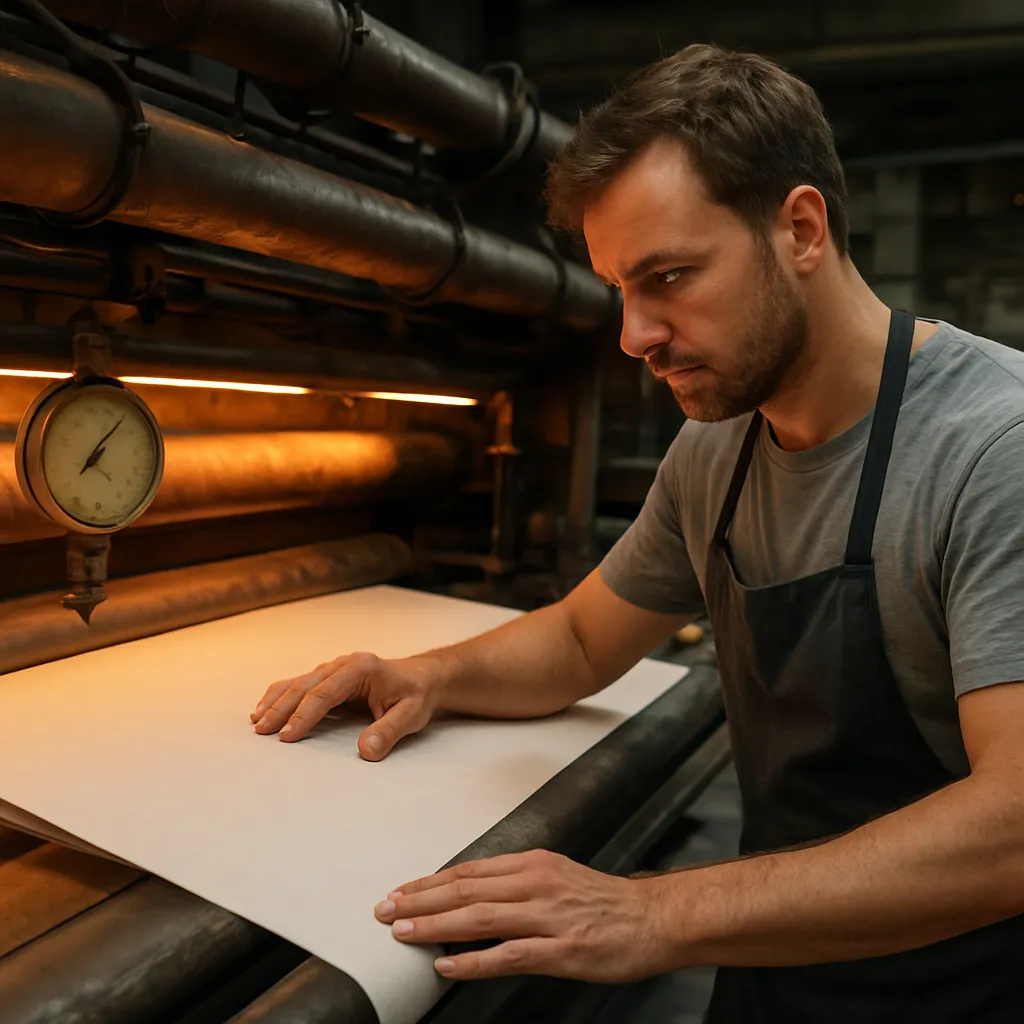 Wpływ temperatury suszenia na jakość papieru