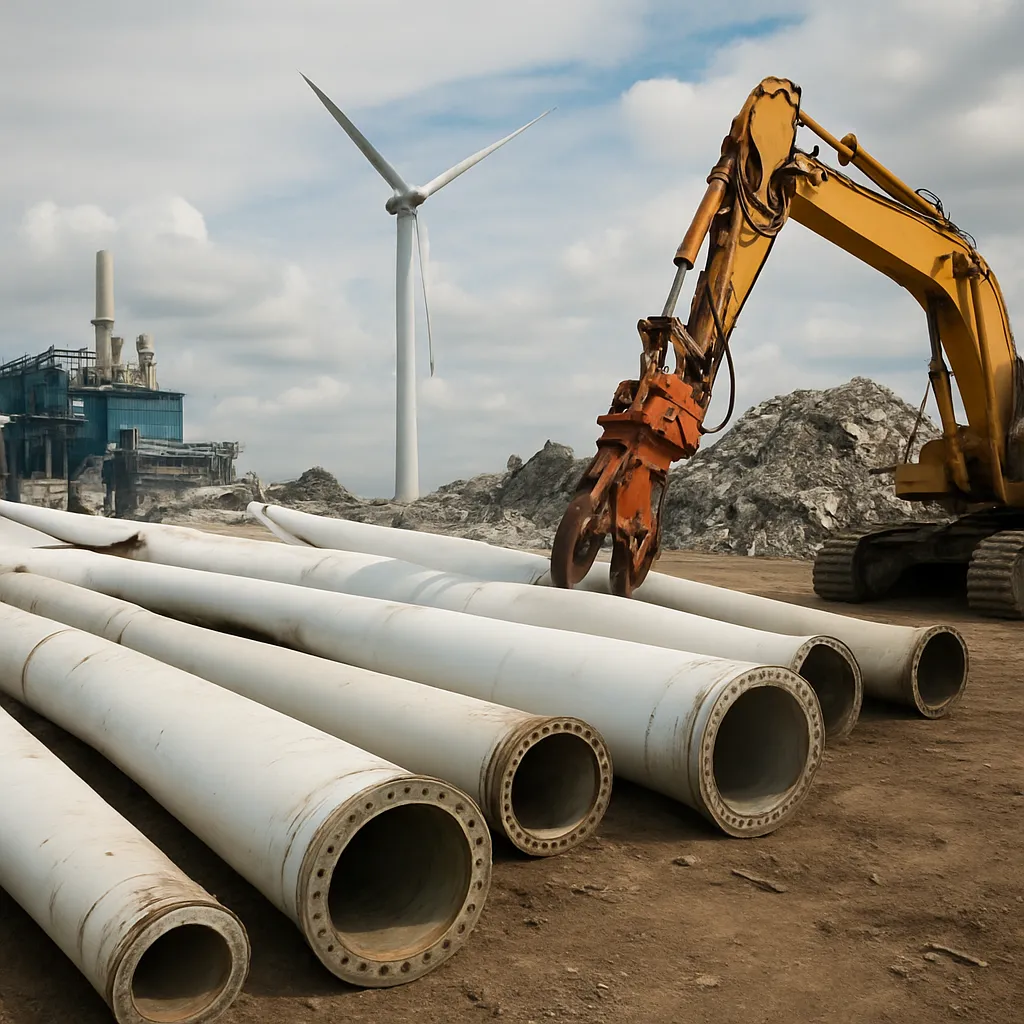 Recykling turbin wiatrowych – metody i wyzwania